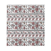 Cottagecore Botanische Bloemmotief Notitieblok (Voorkant)