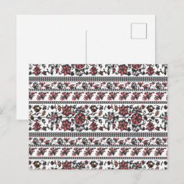 Cottagecore Botanische Bloemmotief Uitnodiging Briefkaart