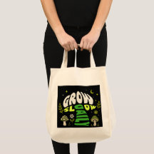 Cottagecore Botanische Typografie Natuur Canvas Ta
