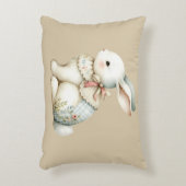 Cottagecore Bunny Charm Accent Kussen (Voorkant(Verticaal))