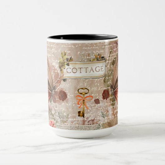 Cottagecore Buterfly Mok (Midden)