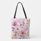 Cottagecore Butterfly Garden Tote Bag (Achterkant)