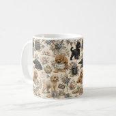 Cottagecore Cockapoo Theekop Koffiemok (Voorkant links)