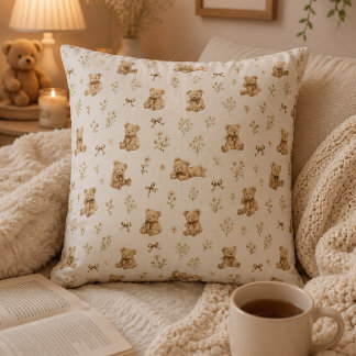 Cottagecore Coquette Lintbeer Kinder Cadeau Kussen