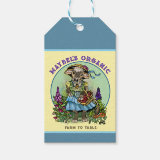 Cottagecore Cowgirl Cadeaulabel