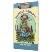 Cottagecore Cowgirl Klembord (Links)