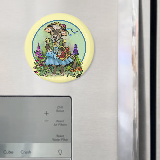 Cottagecore Cowgirl Magneet