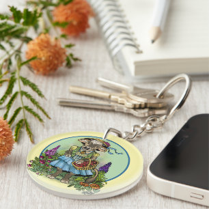 Cottagecore Cowgirl Sleutelhanger