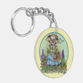 Cottagecore Cowgirl Sleutelhanger (Voorkant Links)