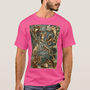 Cottagecore Dark Academia Esthetische kikkerprint T-shirt