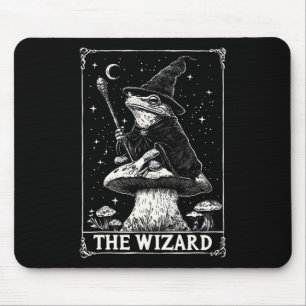  Cottagecore De tovenaar kikker tarot Kaart Dar Muismat