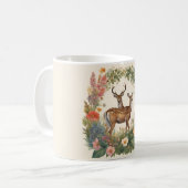 Cottagecore Deer Koffiemok (Voorkant links)