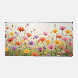 CottageCore Desk Mat, Floral Mousepad, Deskmat Aes Bureaumat