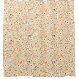 CottageCore Douchegordijn - een grillige touch