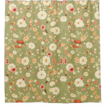 CottageCore Douchegordijn - een grillige touch