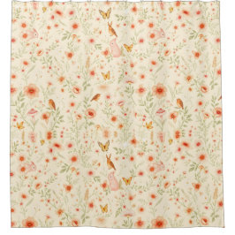 CottageCore Douchegordijn - een grillige touch