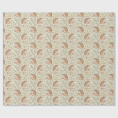 Cottagecore Egel  Cadeaupapier (Vlak)