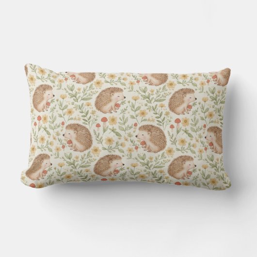 Cottagecore Egeltje Kussen (Voorkant)