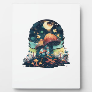 Cottagecore En Aesthetic Goblincore Paddenstoelen Fotoplaat