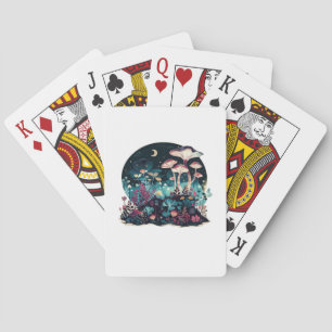 Cottagecore En Aesthetic Goblincore Paddenstoelen  Pokerkaarten
