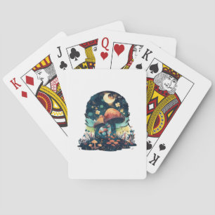 Cottagecore En Aesthetic Goblincore Paddenstoelen Pokerkaarten