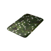Cottagecore en wilde bloemen badmat (Gekanteld)