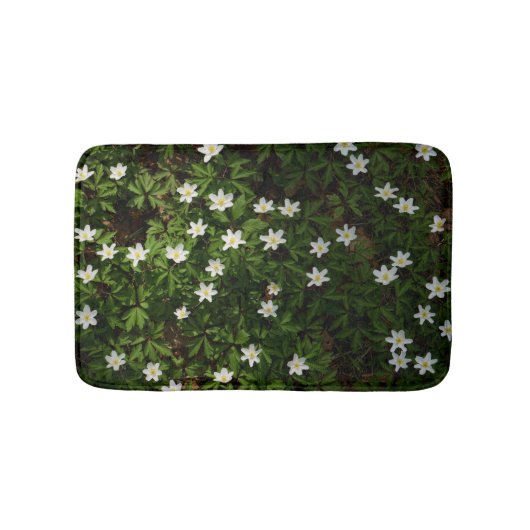 Cottagecore en wilde bloemen badmat (Voorkant)