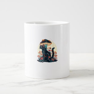 Cottagecore Esthetiek Goblincore Paddenstoel Fairy Grote Koffiekop