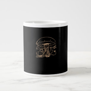 Cottagecore Esthetiek Goblincore Paddenstoel Slak Grote Koffiekop