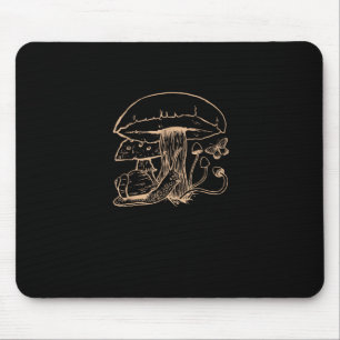 Cottagecore Esthetiek Goblincore Paddenstoel Slak Muismat