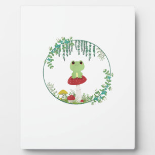 Cottagecore Esthetiek Kawaii Kikker Goblincore Sch Fotoplaat
