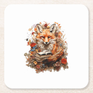Cottagecore Esthetiek Met Boek Schattig Goblincore Kartonnen Onderzetters