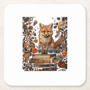Cottagecore Esthetiek Met Boek Schattig Goblincore Kartonnen Onderzetters