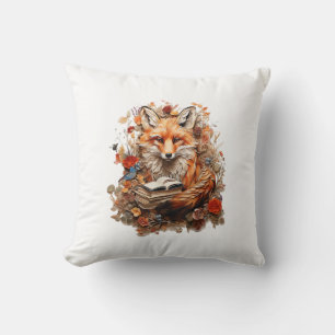 Cottagecore Esthetiek Met Boek Schattig Goblincore Kussen