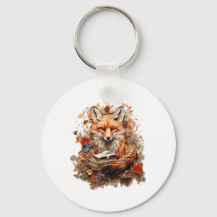 Cottagecore Esthetiek Met Boek Schattig Goblincore Sleutelhanger