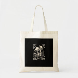 Cottagecore Esthetiek Paddenstoel Goblincore Mycol Tote Bag