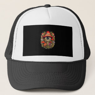 Cottagecore Esthetiek Paddenstoel Goblincore Ontwe Trucker Pet