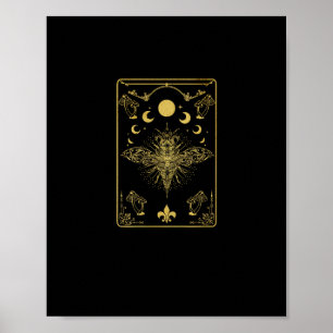 Cottagecore Esthetiek Paddenstoel Mot Goblincore A Poster