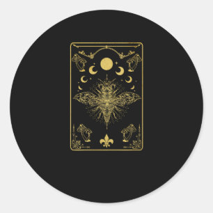 Cottagecore Esthetiek Paddenstoel Mot Goblincore A Ronde Sticker