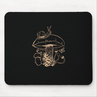 Cottagecore Esthetiek Paddenstoel Slak Goblincore Muismat