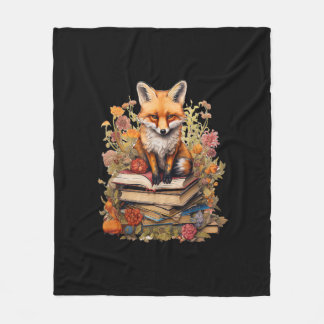 Cottagecore Esthetisch Boek Liefhebber Goblincore Fleece Deken