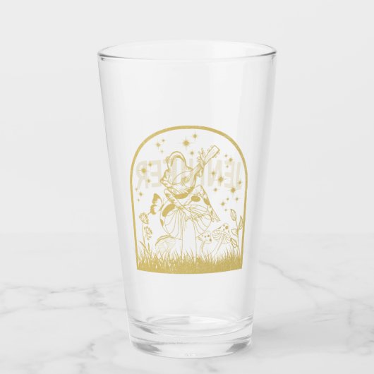 Cottagecore Esthetisch ontwerp Glas (Voorkant)