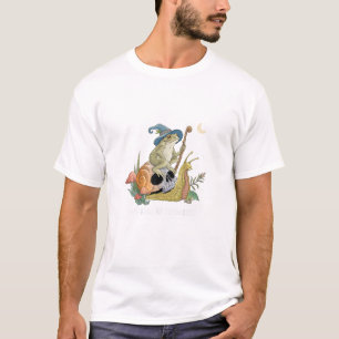 Cottagecore Esthetische Heks Kikker Slak Paddensto T-shirt