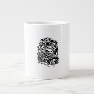 Cottagecore Esthetische Kikker Paddenstoel Goblinc Grote Koffiekop