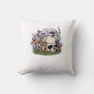 Cottagecore Esthetische Paddenstoelenman Goblincor Kussen