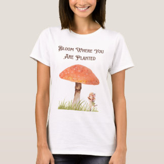 Cottagecore Fairy Mushroom T-shirt