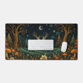 Cottagecore Fantasie Bos Aesthetic Bureaumat (Keyboard & Muis)