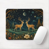 Cottagecore Fantasie Bos Esthetiek Muismat (Met muis)