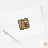 Cottagecore Feeënhuis Scrapbook Sticker (Envelop)