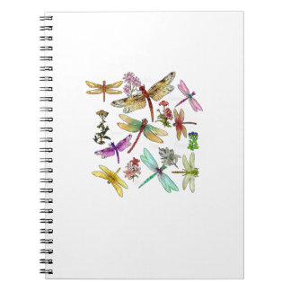 Cottagecore Floral Dragonfly Breed Collection Ento Notitieboek